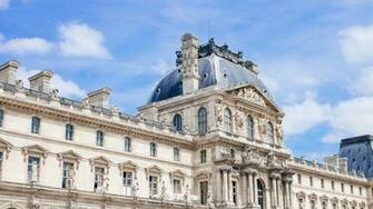 Wallpaper Louvre Paris France Tablet Laptop