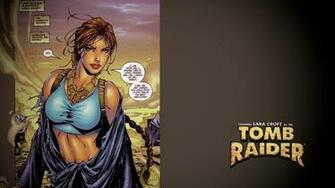 Comic Book Series Based On The Character Of Lara Croft From