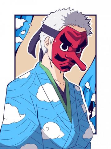 Tengu Mask Of Zerochan Anime Image Board