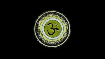 Om Hindu Symbol UHD 4k Wallpaper Circle