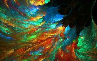 Abstract Sea Of Colors Desktop Image