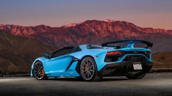 Lamborghini Aventador Svj Roadster 4k 5k Wallpaper