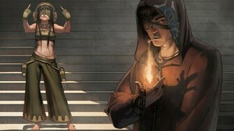 Toph And Zuko Avatar The Last Airbender Wallpaper