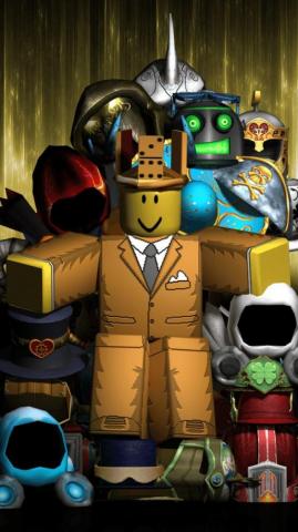 The Big Boss King Of Roblox Marshmello Wallpaper