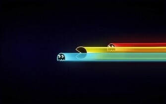 Pac Man Widescreen Wallpaper