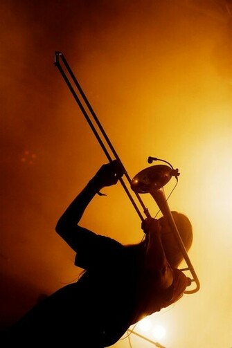 Jazz Trombone Music Wallpaper Player By Xipi