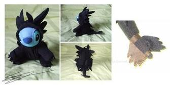 Httyd Stitch As Toothless By Lichiba