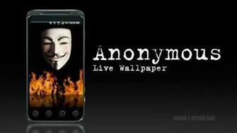 Anonymous Live Wallpaper For Android By Death Star Apps