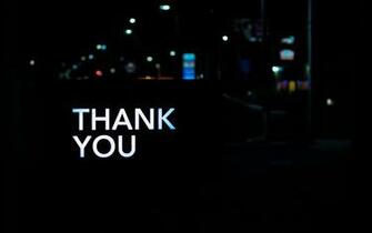 Wallpaper Inscription Thanks Neon Backlight