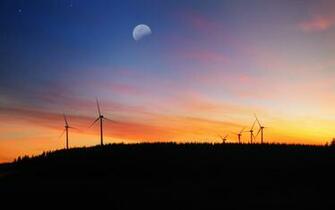 Windmills On The Hill Wallpaper Collective