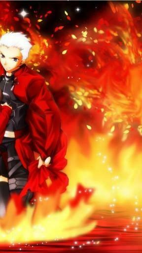 Bigger Tohsaka Rin Wallpaper For Android Screenshot
