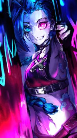Jinx Wallpaper Arcane Know Your Meme