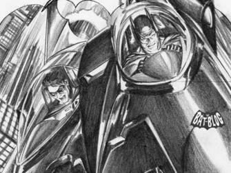 Batman Robin Wallpaper Dc Comics Alex Ross