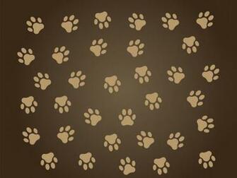 Dog Paw Print Silhouette Vectorize Image