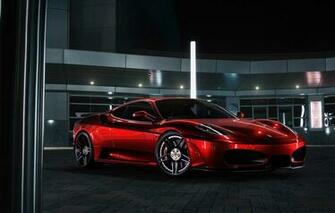 Wallpaper F430 Ferrari Red Front Color Supercar Chrome