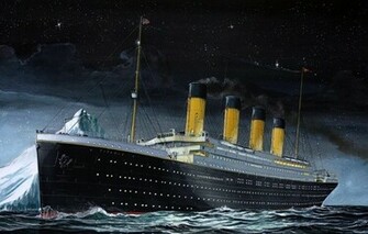 Wallpaper Titanic Rms Passenger Ship Liner