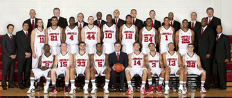 Louisville Cardinals Basketball Team Image