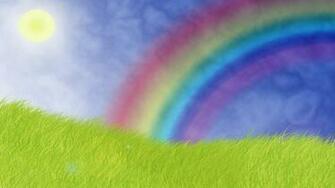 Wallpaper Rainbow Background HD Background Desktop
