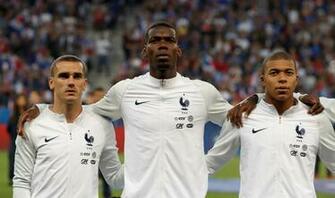 Griezmann And Mbappe Sing Pogba S Praises