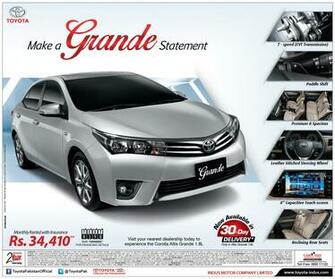Toyota Corolla Xli Price In Pakistan
