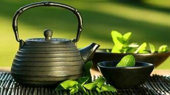 Green Tea Wallpaper