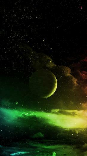 Space Planet iPhone 5s Wallpaper iPad