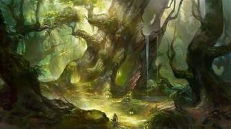 Magic Forest HD Live Wallpaper Android Apps On Google Play