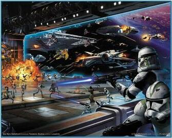 Star Wars Screensaver Battle