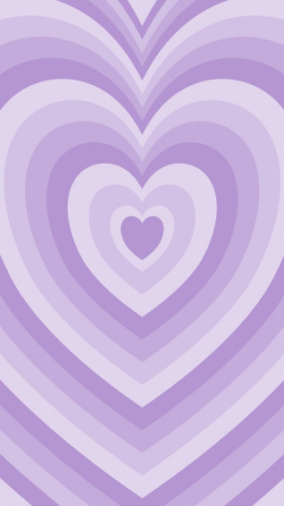 Phone Wallpaper Background Pastel Purple Heart