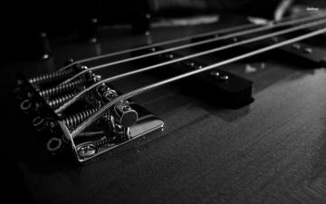 Bass Guitar Wallpaper Top Background