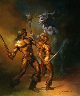Boris Vallejo Fantasy Picture Album Wallpaper