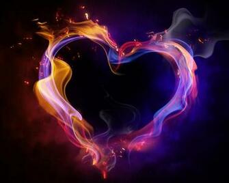 Neon Heart Wallpaper