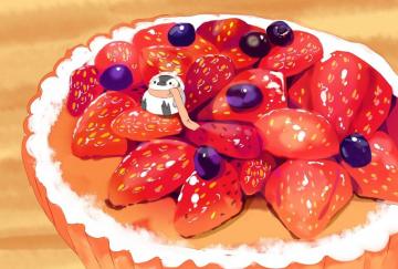 Anime Food HD Wallpaper By