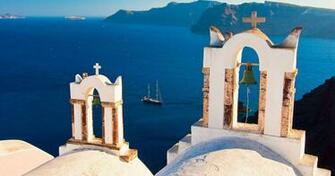 Santorini Wallpaper At Wallpaperbro