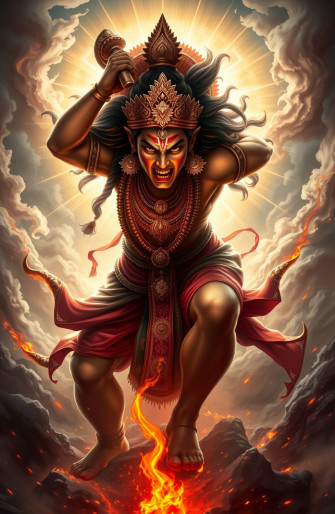 Lord Rama Angry Wallpaper