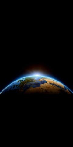 Earth Sun Rise iPhone Wallpaper iPhonewallpaper