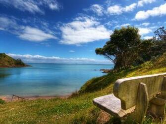 Overlooking Bench Wallpaper HD