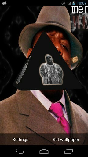 Biggie Smalls Logo To Your Phone 3d Live Wallpaper