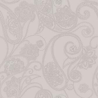 Purple Dotted Paisley Wallpaper Wall Sticker Outlet