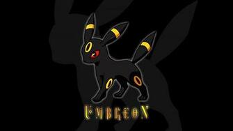 Eeveelutions Black Background Wallpaper Animals HD