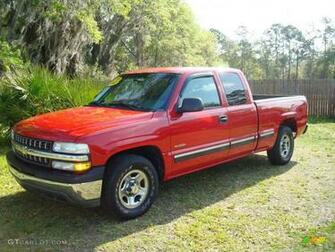 Victory Red Chevrolet Silverado Ls Extended Cab