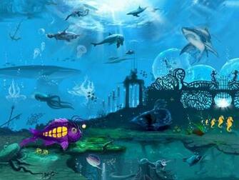 Under The Sea Wallpaper HD Widescreen