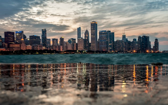 Chicago Skyline Wallpaper 4k