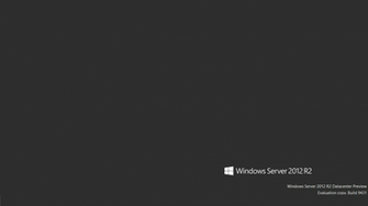Grey Wallpaper Of Windows Server 2012r2 System