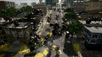 Earth Defense Force Iron Rain Releases New Tokyo Game Show