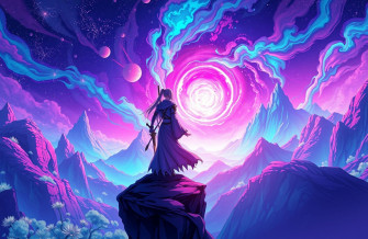 Cool Anime Purple Wallpaper