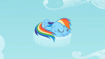 Rainbow Dash Blue