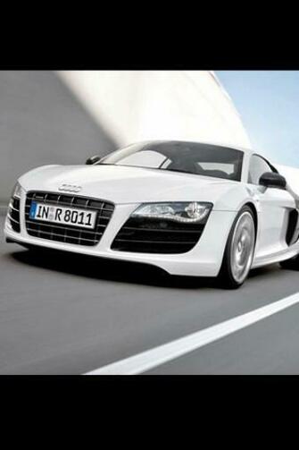 Audi R8 Centered iPhone HD Wallpaper