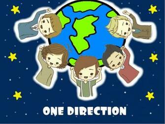 One Direction Anime Cartoon