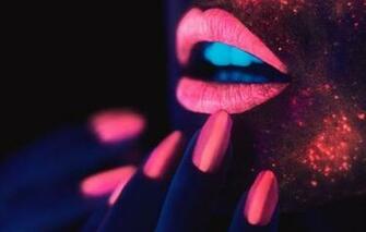 Neon Makeup On
